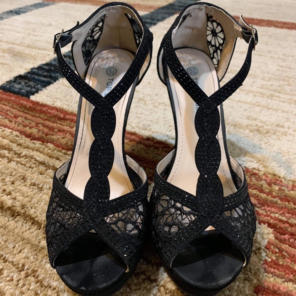 DREAM PAIR Women’s Fashion Open Toe Pump Heel